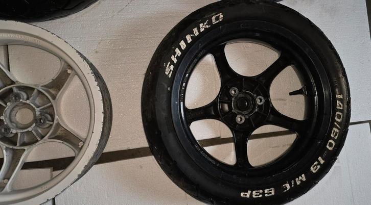 aerox/nitro velgen 13inch, Fietsen en Brommers, Brommeronderdelen | Oldtimers, Gebruikt, Ophalen