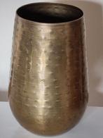 Joli vase doré hauteur 23cm, diamètre 15cm, Utilisé, Moins de 50 cm, Autres couleurs