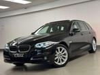 BMW 5 Serie 520 DAS 190 CV TOURING TO PANO AUTO GPS CUIR CLI, Auto's, Automaat, 4 cilinders, Zwart, Leder