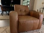 Luxe lederen 1 zit zetel, Ophalen, Zo goed als nieuw
