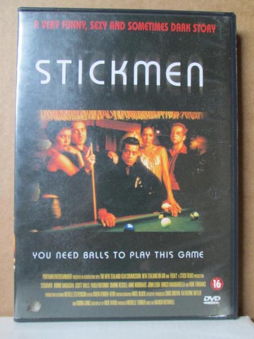 Stickmen (2001) Robbie Magasiva - Paolo Rotondo, Cd's en Dvd's, Dvd's | Komedie, Gebruikt, Actiekomedie, Alle leeftijden, Ophalen of Verzenden