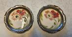 2 onderzetters klaprozen Villeroy Boch met relief, Enlèvement ou Envoi