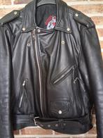 Zwaar lederen motorjas , kleine L, Motoren, Kleding | Motorkleding, Heren, Jas | leer, Tweedehands, Overig