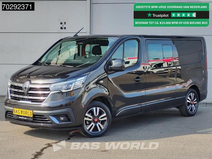 Renault Trafic 170pk Ex. BPM Dubbel Cabine Automaat L2H1 LED, Auto's, Bestelwagens en Lichte vracht, Bedrijf, Te koop, Achteruitrijcamera