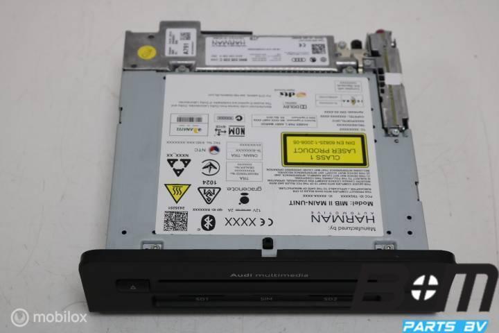 Main unit MMI High met Sim Audi A4 8W, Auto diversen, Autonavigatie, Gebruikt