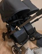 Bugaboo Donkey 5 Duo Complete Graphite/Stormy Blue, Kinderen en Baby's, Ophalen, Zo goed als nieuw, Kinderwagen, Bugaboo