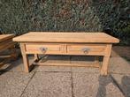 Table basse de campagne, Maison & Meubles, Tables | Dessertes, Enlèvement ou Envoi, Comme neuf