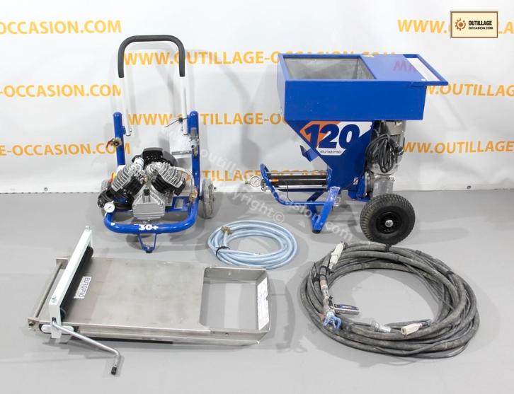 EUROPRO MINJET 120 projecteermachine, Zakelijke goederen, Machines en Bouw | Pompen en Compressoren, Verzenden