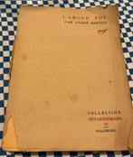 Andre Breton L’amour Fou 1937 brassai man ray, Antiek en Kunst, Ophalen of Verzenden