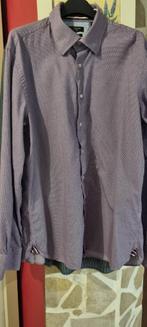 Chique overhemd TXL 43/44 Giordano, Verzenden, Paars, Zo goed als nieuw, Giordano