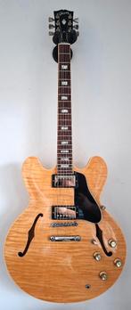 Gibson es 335 figured dark vintage natural 2018, Muziek en Instrumenten, Snaarinstrumenten | Gitaren | Elektrisch, Ophalen, Gebruikt
