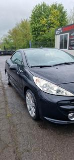 PEUGEOT 207 CC 2009 ESSENCE 129000 KM, Auto's, Zwart, Cabriolet, Zwart, Bedrijf