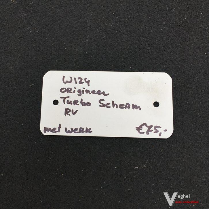 Mercedes W124 Voorscherm   Turboscherm  Rechtsvoor origineel, Auto-onderdelen, Carrosserie, Spatbord, Gebruikt, Ophalen