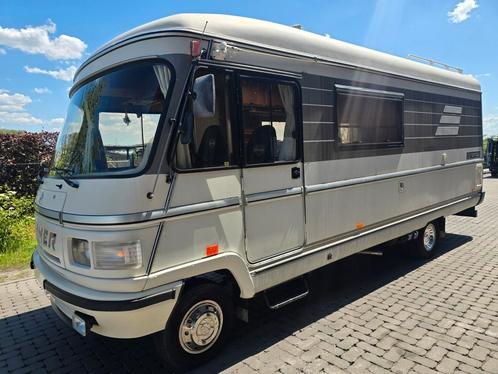 Mercedes Hymer 2.9D 1991 TN410DB 105dkm S670 Camper, Caravans en Kamperen, Mobilhomes, Bedrijf, Integraal, tot en met 5, Hymer