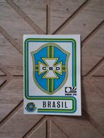 Panini - MUNCHEN 74 - Prachtige Recup n147 Brazilië-badge, Verzamelen, Ophalen of Verzenden, Gebruikt, Poster, Plaatje of Sticker