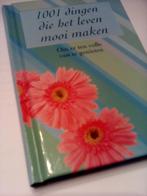 Boek "1001 dingen die het leven mooi maken", Ophalen