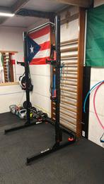 Bench press squat rack, Sport en Fitness, Ophalen, Zo goed als nieuw