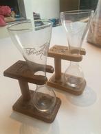 Kwak glazen 2 stuks, Verzamelen, Ophalen, Zo goed als nieuw