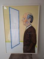 Roger Raveel "Kijken in de leegte van een rechthoek, 1999", Antiek en Kunst, Ophalen