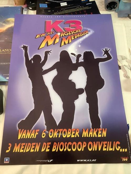 Originele K3 studio 100 Kinepolis bioscoop filmposter, Verzamelen, Posters, Zo goed als nieuw, Ophalen of Verzenden
