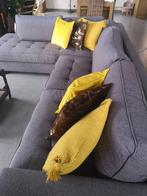 Salon tissus en angle, Enlèvement, Utilisé, Tissus, Angle