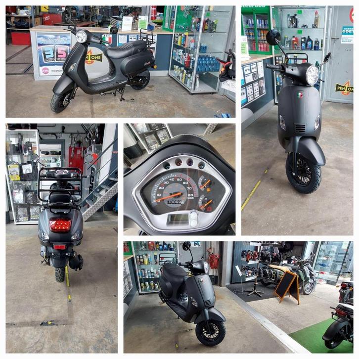 GTS toscana pure s mat zwart nieuwe scooter A/B, Fietsen en Brommers, Scooters | Overige merken, Nieuw, Benzine, Ophalen