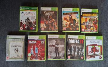Lot 9 jeux Xbox360  beschikbaar voor biedingen