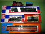 HO : locomotieven en wagons NMBS, SNCF, DB, FS, Gelijkstroom, Fleischmann, Wagon, Ophalen of Verzenden