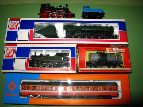 HO : locomotieven en wagons NMBS, SNCF, DB, FS, Hobby en Vrije tijd, Modeltreinen | H0, Zo goed als nieuw, Wagon, Gelijkstroom