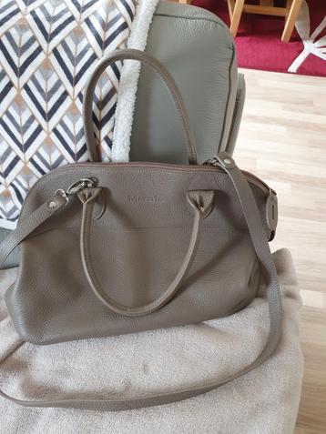 Sac cuir taupe neuf Mazarin. 