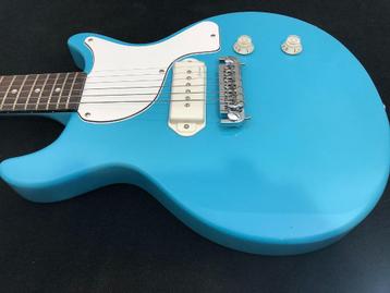 Harley Benton Les Paul DC Junior Benton Blue  beschikbaar voor biedingen