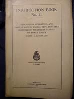Rare Manuel technique Projecteur anti aérien US Army 1918, Ophalen of Verzenden, Landmacht, Boek of Tijdschrift