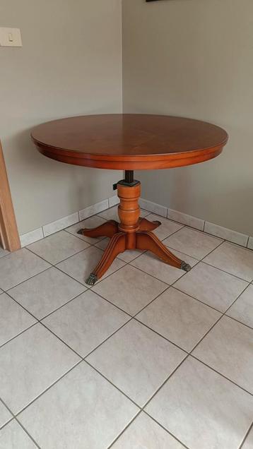 Keukentafel rond 100cm diameter, Huis en Inrichting, Tafels | Eettafels, Ophalen, Gebruikt, Rond