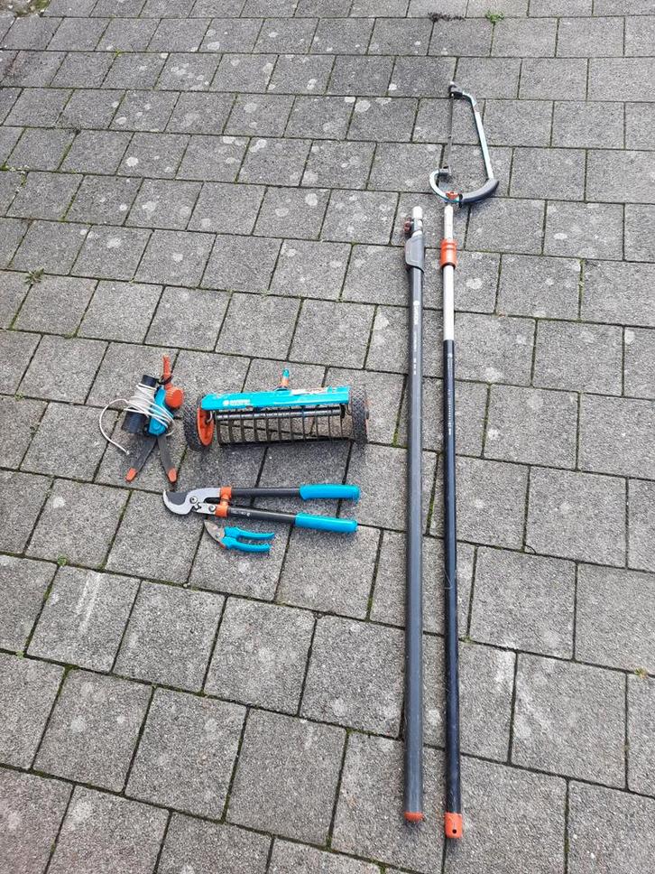 Setje van Gardena tuin handgereedschap, Tuin en Terras, Hand-tuingereedschap, Gebruikt, Ophalen
