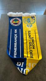Fenerbahçe & Union Saint-Gilloise sjaal, Collections, Articles de Sport & Football, Enlèvement, Fanion ou Écharpe, Neuf