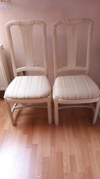 2 eetkamerstoelen, Ophalen, Zo goed als nieuw