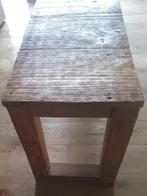 Eettafel met zitbank in hout., Huis en Inrichting, Ophalen, Gebruikt, 50 tot 100 cm, Vijf personen of meer