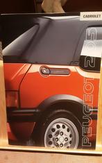 PEUGEOT 205 cabriolet brochure, Enlèvement ou Envoi, Comme neuf, Peugeot