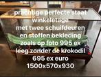oude winkeltoog vitrine, Huis en Inrichting, Kasten | Vitrinekasten, Ophalen, Gebruikt