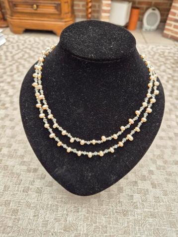 Elegante unieke echte natuurlijke parelketting- heel fijn beschikbaar voor biedingen