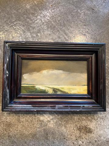 Schilderij 'Landschap' van Walter Lebbe beschikbaar voor biedingen