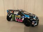 IXO RACING FORD FIESTA WRC 1/18 KEN BLOCK, Ophalen, Zo goed als nieuw, Auto