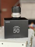 Fujifilm Fujinon XF 50mm f/2.0 R WR Zilver! 1 JAAR GARANTIE, Audio, Tv en Foto, Ophalen of Verzenden, Zo goed als nieuw, Standaardlens