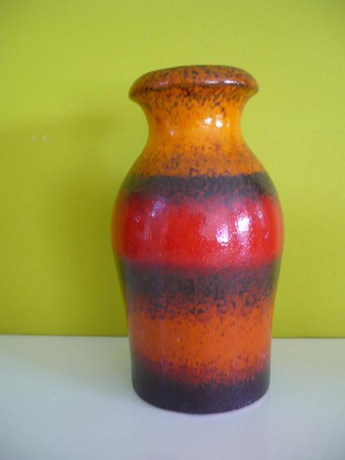 prachtige vintage fat lava vaas Scheurich West-Germany, Antiek en Kunst, Antiek | Vazen, Ophalen of Verzenden