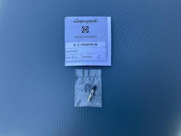 Rallonge de valve Campagnolo UT-HU010 + notice d’origine  beschikbaar voor biedingen