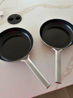 2 koekenpannen, Maison & Meubles, Cuisine | Casseroles & Poêles, Enlèvement ou Envoi, Utilisé, Poêle à frire ou Sauteuse, Plaques à induction