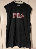 Très beau t-shirt homme sans manche de marque Fila, Comme neuf, Noir, Taille 52/54 (L), Fila