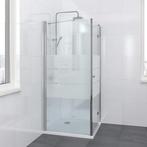 VITRO Hoekdouchecabine Glas 195 cm – Inclusief Douchebak, Ophalen, Zo goed als nieuw, Met bad