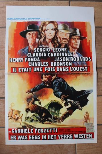 filmaffiche Once Upon A Time In The West 1968 filmposter beschikbaar voor biedingen