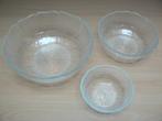 Magnifiques bols en verre (ensemble de 3 pièces), Récipient(s), Enlèvement ou Envoi, Neuf, Verre